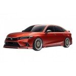 Honda Civic FE Yofer Style Yan Marşpiyel Takımı (Plastik)